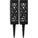 2 päikesepaneeli LED-tulede komplekt, kõrgus 18 cm Izola - Star Trading