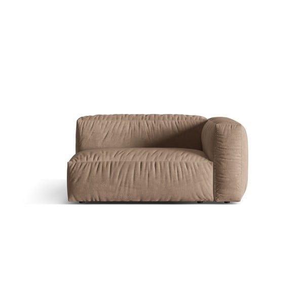 Helepruun bukleekangast diivanimoodul (parem nurk) Martina - Micadoni Home