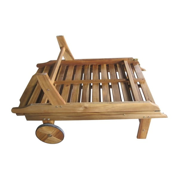 Palm Springs eukalüpti puidust kokkupandav aia lamamistool - Garden Pleasure-image-3