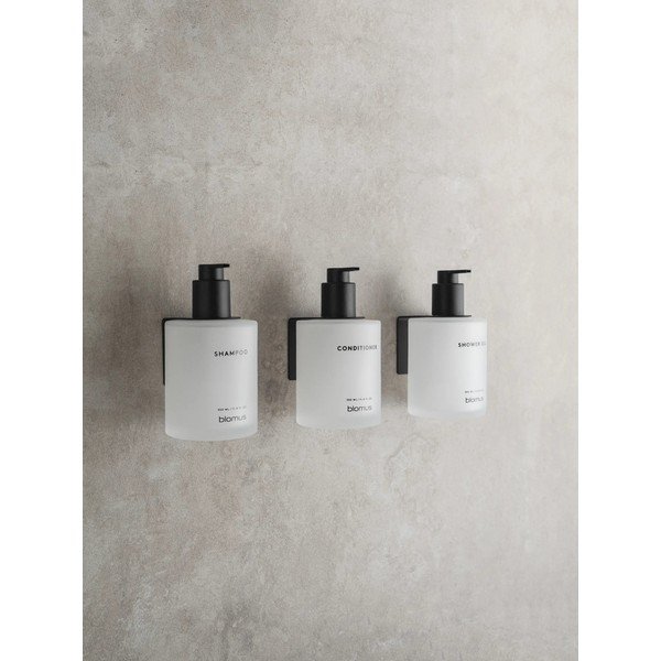 Valged seinale kinnitatavad klaasist seebidosaatorid 3 tk komplektis, 350 ml Kirei - Blomus-image-1