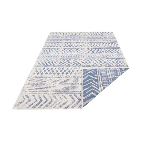 Sinine ja kreemikas õuevaip , 200 x 290 cm Biri - NORTHRUGS-image-4
