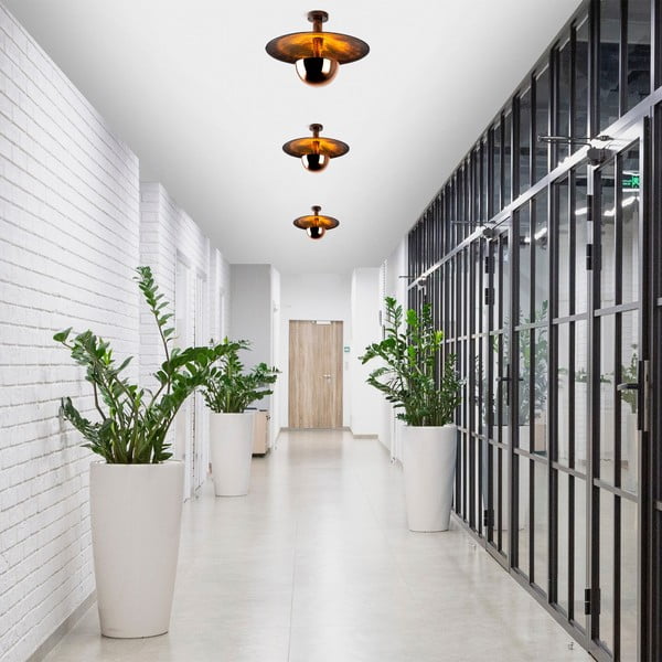 Vasevärvi rippvalgusti metallist varjuga ø 48 cm Kurt - Opviq lights-image-3