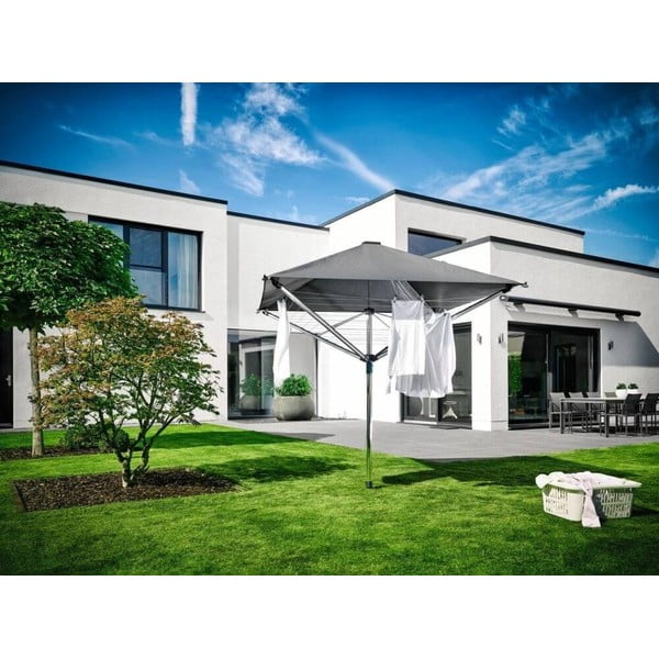 Hõbedane aia kuivatusrest 40 m LinoProtect 400 - LEIFHEIT-image-1