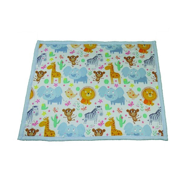 Helesinine beebitekk 80x100 cm - OYO kids-image-1