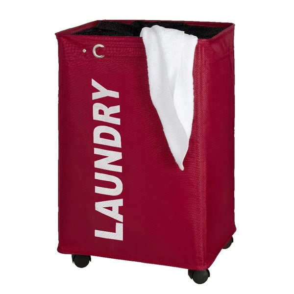 Quadro punane pesukorv, 79,2 l - Wenko-image-1