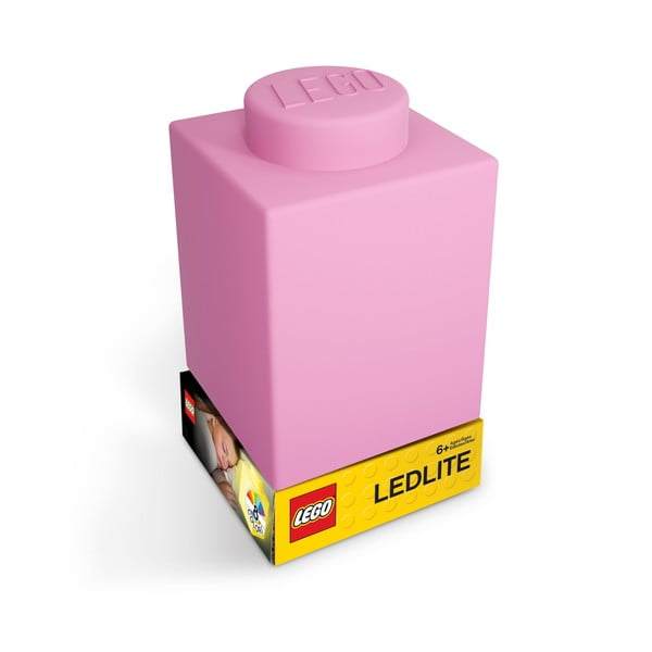 Roosa silikoonist öövalgusti Telliskivi Classic - LEGO®