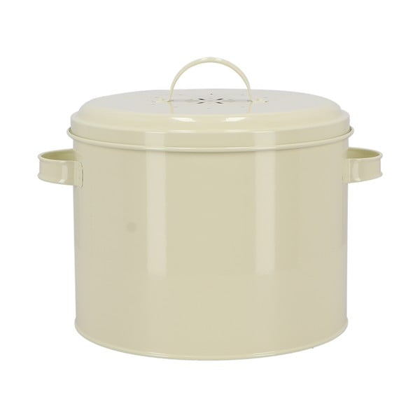 Valge kompostitav jäätmekonteiner 6,3 l Vintage - Esschert Design-image-4