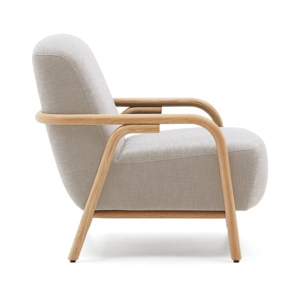 Beež tugitool Sylo - Kave Home-image-2