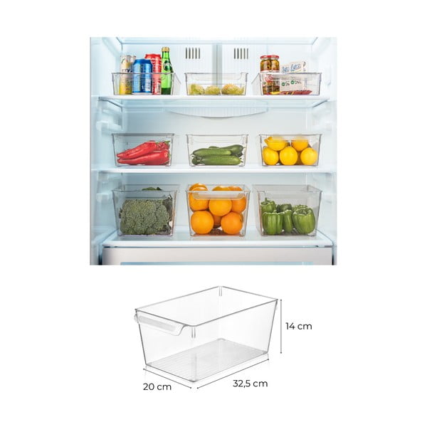 Plastist külmiku korraldaja 3 tk - Hermia-image-2