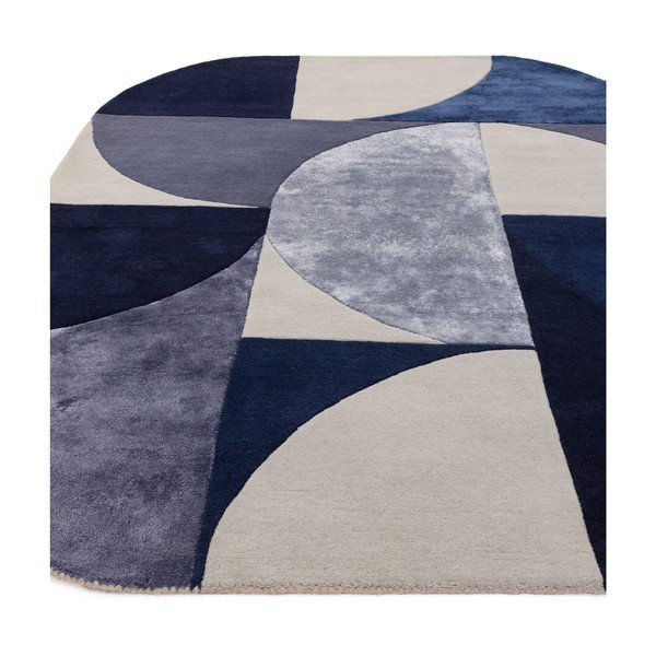 Tumesinine villane vaip 160x230 cm Indigo - Asiatic Carpets-image-3