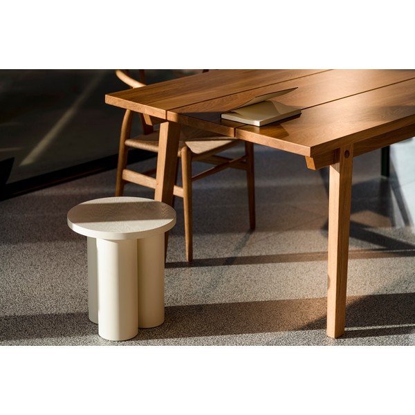 Beež taburet tuhavärvi dekooriga Oly - noo.ma-image-4