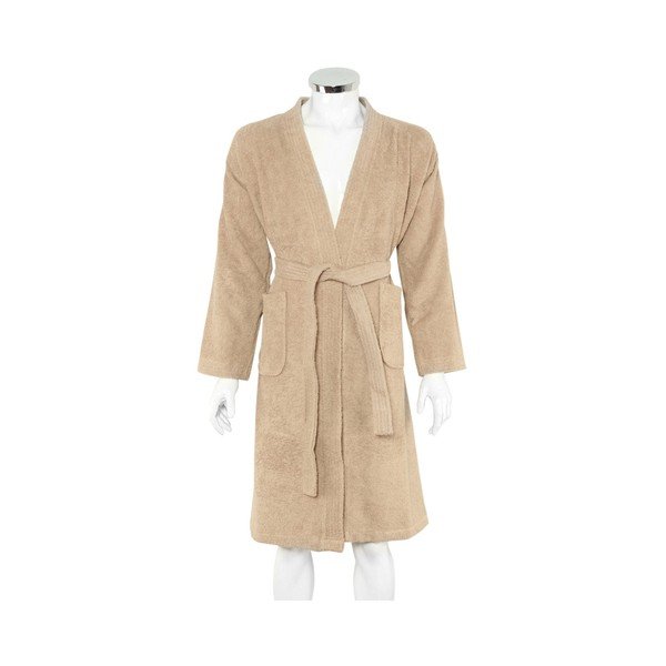 Meeste beež hommikumantel , suurus. M/L - Foutastic-image-1