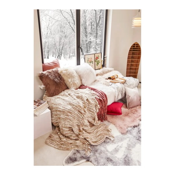 Beež lambanahkne padi, 45 x 45 cm - Tiseco Home Studio-image-1