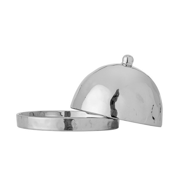 Läikiva hõbedase värvi kivinõudest võikauss Shine - Bloomingville-image-4