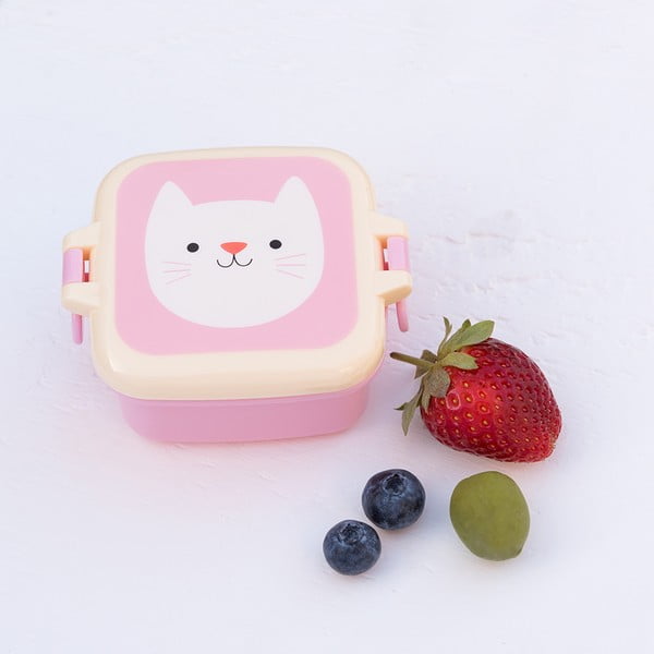 Roosa suupistekarp Cookie the Cat - Rex London-image-2