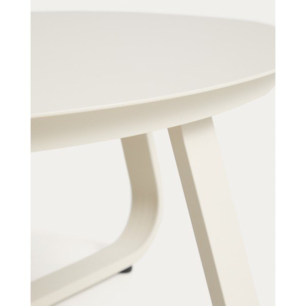 Metallist ümmargune aiakohvilaud ø 80 cm Tamaris - Kave Home-image-3