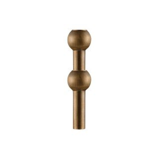 Pronksvärvi metallvaas (kõrgus 10 cm) Nagel - STOFF Nagel