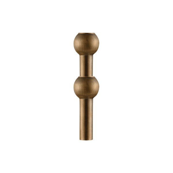 Pronksvärvi metallvaas (kõrgus 10 cm) Nagel - STOFF Nagel