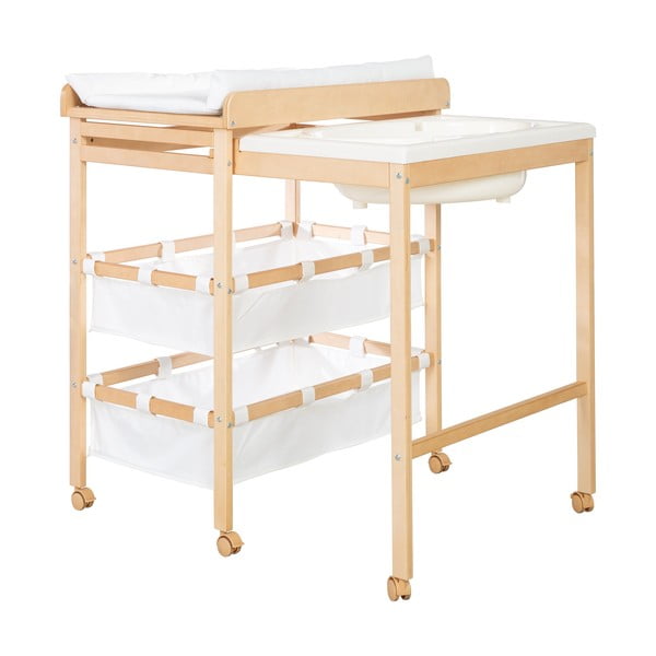 Valge kasespoonist mähkimislaud Baby Pool - Roba-image-2