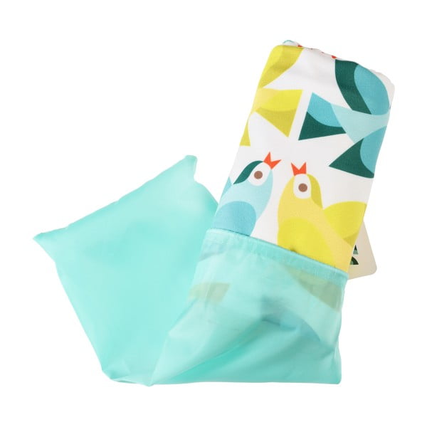 Kollane ja sinine mikrokiust rätik Love Birds, 70 x 150 cm Live Birds - Rex London-image-3