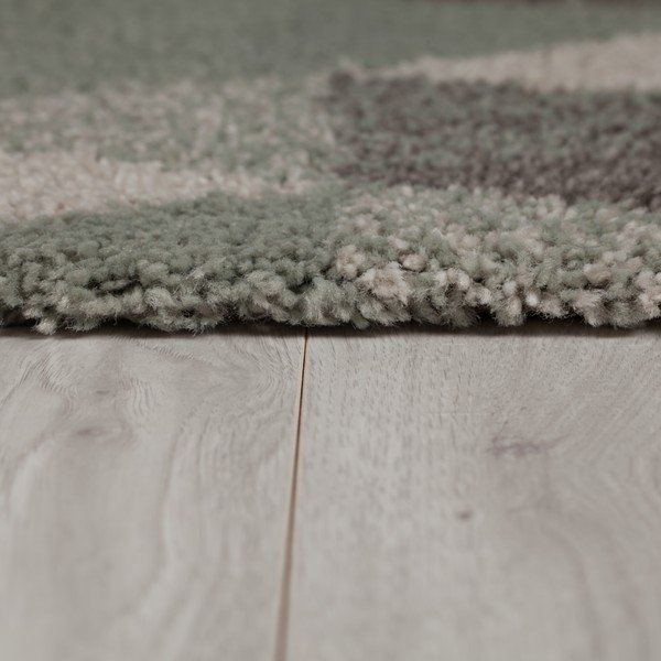 Zeleno-krémový koberec Flair Rugs Nuru, 160 x 230 cm-image-4