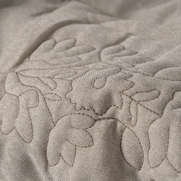 Taupe tepitud voodikate 240x260 cm - Ixia-image-2