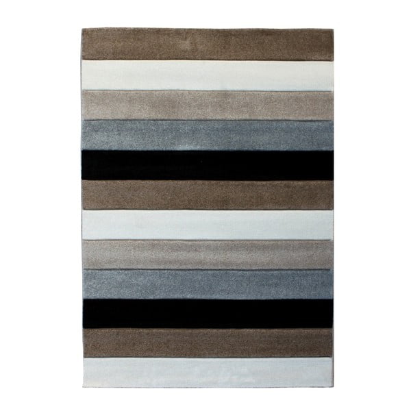 Šedohnědý koberec Tomasucci Lines, 160 x 230 cm