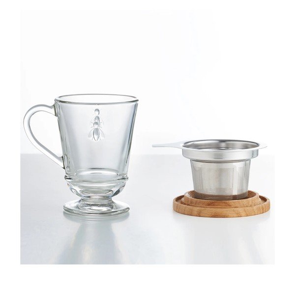 Klaasist kruus sõelaga 270 ml Abeille – La Rochere-image-2