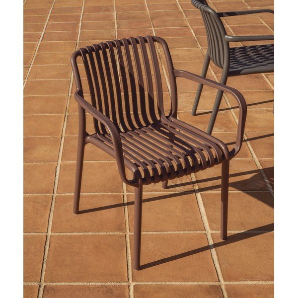 Pruun plastist aiatool Isabellini - Kave Home-image-1