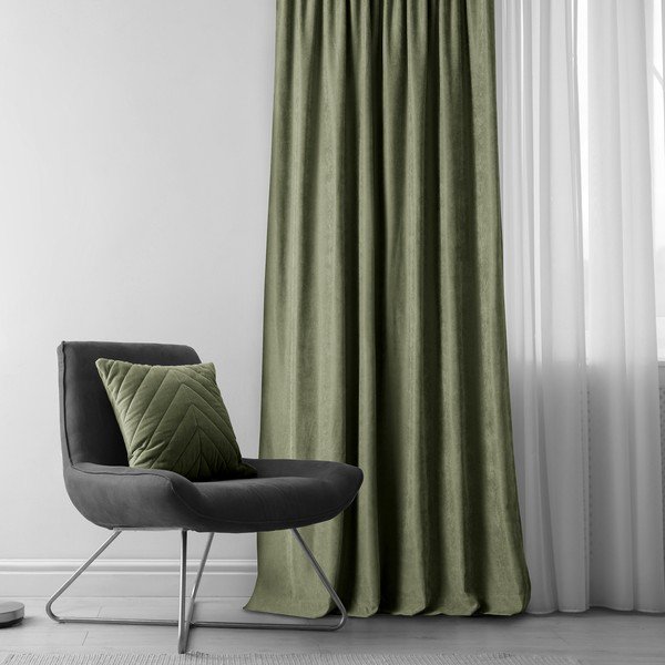 Roheline kardin 140x270 cm Milana - Homede-image-1