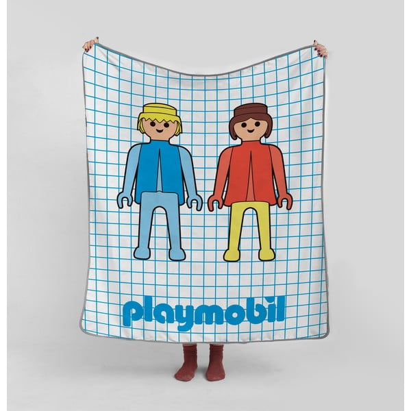 Mikrokiust beebitekk 130x130 cm Checkerboard - Playmobil