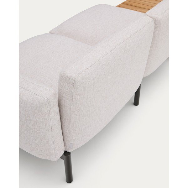 Beež polsterdatud aiadiivan Sorells - Kave Home-image-4