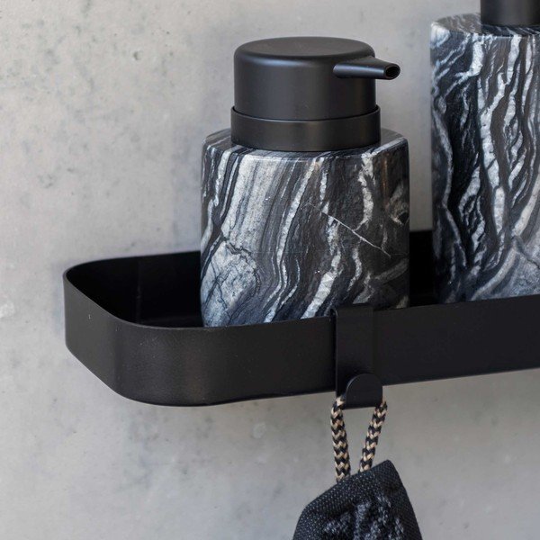 Must seinale kinnitatav terasest vannitoariiul Carry - Mette Ditmer Taani-image-2