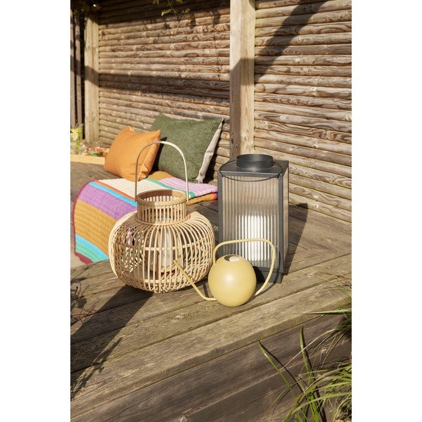 Klaasist latern 2 tk (kõrgus 46 cm) Ripple - Hübsch-image-1
