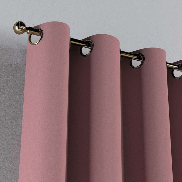 Roosa kardin 260x130 cm Cotton Story - Yellow Tipi-image-3