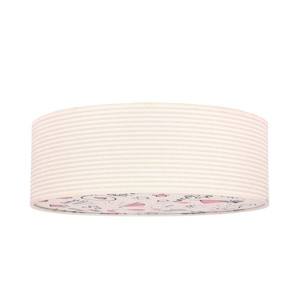 Laste laevalgusti tekstiilist varjuga ø 38 cm Kiddy - Candellux Lighting