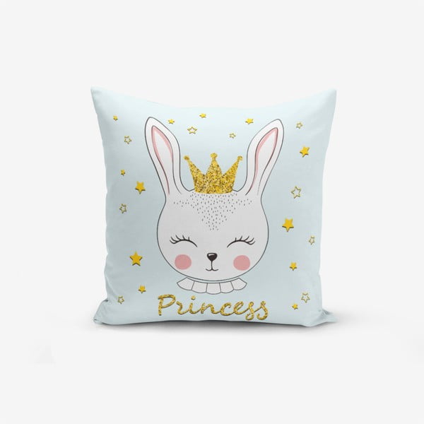 Puuvillane Princess Rabbit padjapüürileht, 45 x 45 cm - Minimalist Cushion Covers