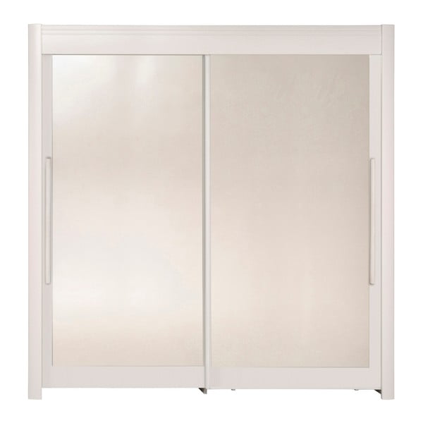 Bílá šatní skříň s posuvnými dveřmi Parisot Adorlée, šířka 200 cm