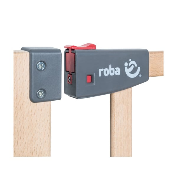 Puiduvärvi pöögi täispuidust turvavärav – Roba-image-4