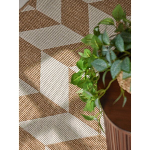 Kreemikas/naturaalne sise- ja välisvaip 120x170 cm Haringey Terrick - Ted Baker-image-2