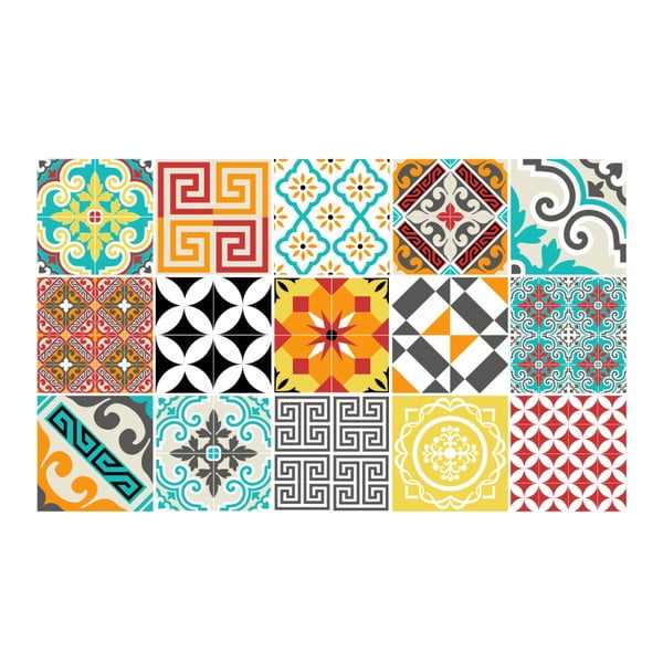 15 Bistro kleebise komplekt, 20 x 20 cm - Ambiance-image-2