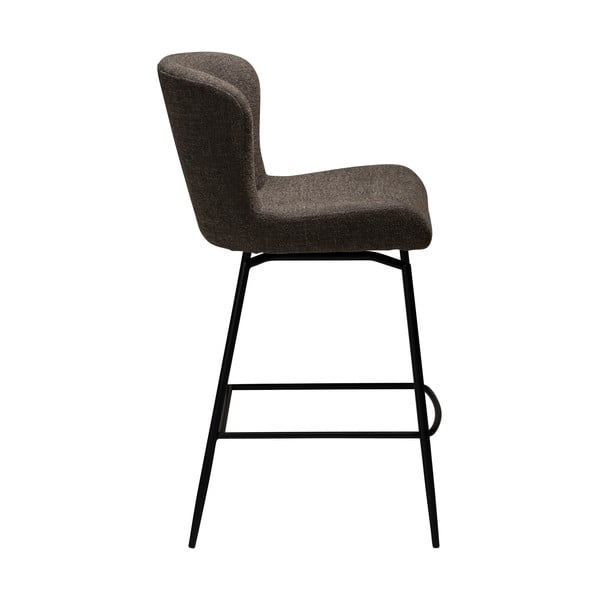 Pruun polsterdatud baaritool (istme kõrgus 67,5 cm) Glam – DAN-FORM Denmark-image-1