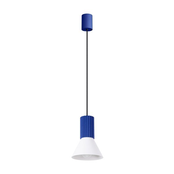 Sinine metallist ripplamp ø 14 cm Niru - Sollux