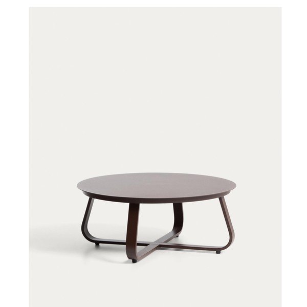 Metallist ümmargune aiakohvilaud ø 80 cm Tamaris - Kave Home