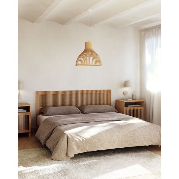 Peaplaat saarepuidust 175x70 cm Beyla - Kave Home-image-1