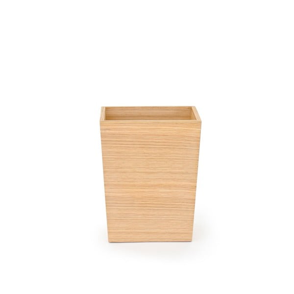 Tammepuust väike prügikast, kõrgus 28 cm Mezza - Wireworks