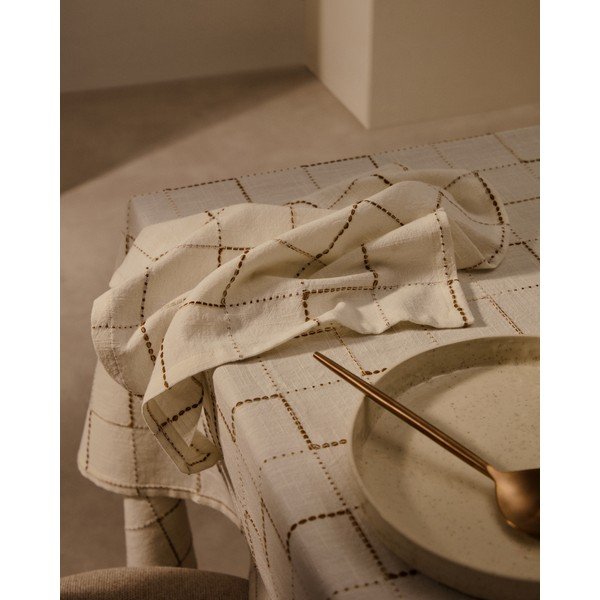 Tekstiilist salvrätikud, 2 tk komplektis 45x45 cm Ersen - Kave Home-image-1