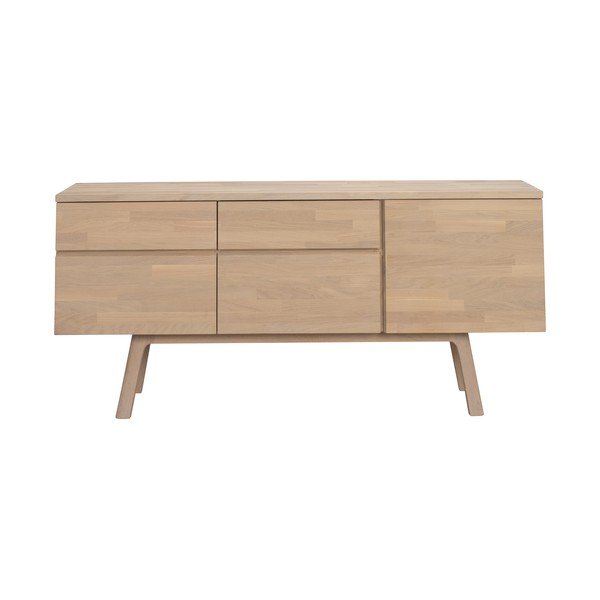 Heleda naturaalse tammepuidust kummut 170x77x42 cm Cleardale - Rowico-image-4