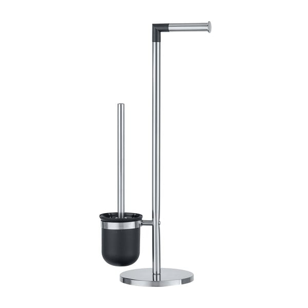 Hõbedane tualetthari koos tualettpaberi hoidjaga Parus - Wenko-image-3