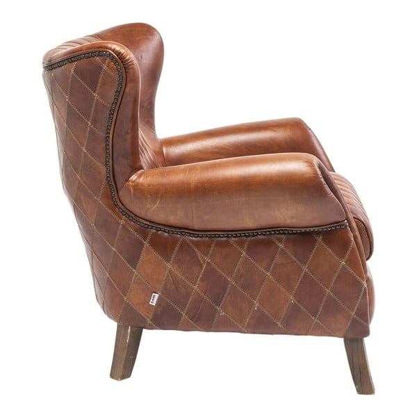 Kožené křeslo Kare Design Country Side-image-4